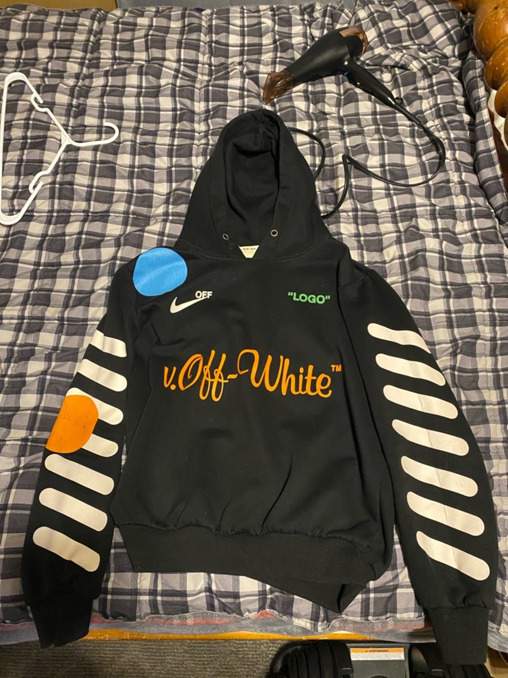 Off-White Black Nike Hoodie